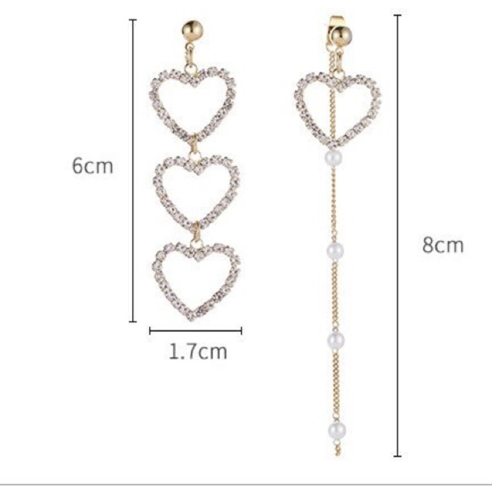 Hearts Earrings - Picture 4 of 7